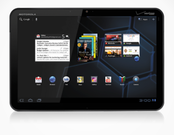 Motorola Xoom Android Tablet